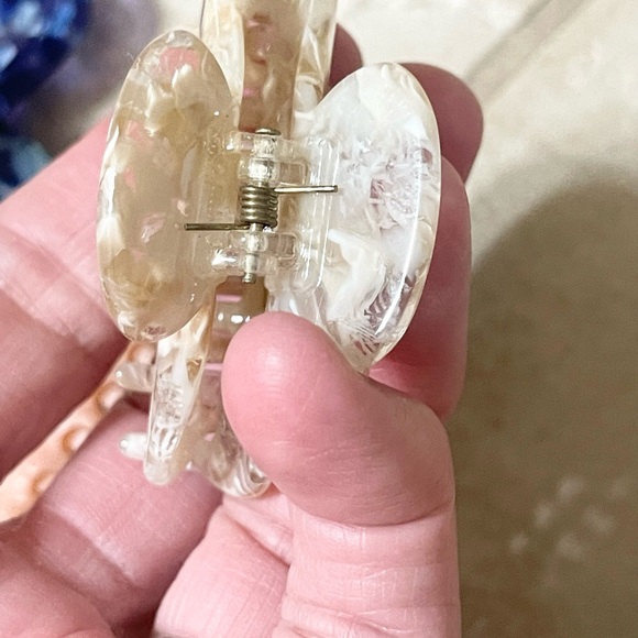 Pretty Set of 3 colorful Tortoise Shell Hair Clip small jaws! - Picture 13 of 13